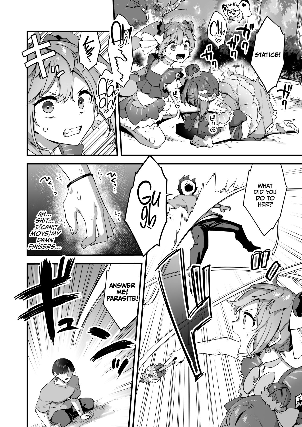 Hentai Manga Comic-Since I became a pawn of evil... I'll disgrace the magical girl 2-Read-53